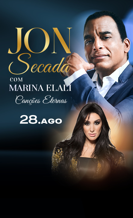 JON SECADA COM MARINA ELALI
